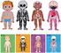 48 قطعة من ألعاب الألغاز التعليمية المغناطيسية لجسم الإنسان للأطفال الصغار بعمر 3 سنوات