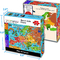 Color Europe Map 1000 قطعة من الألغاز الورقية للأطفال الذين تزيد أعمارهم عن 12 عامًا